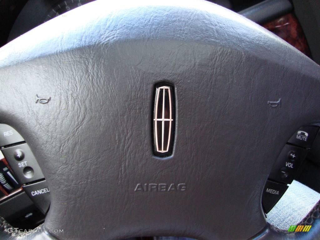 2001 LS V8 - Black / Deep Charcoal photo #7