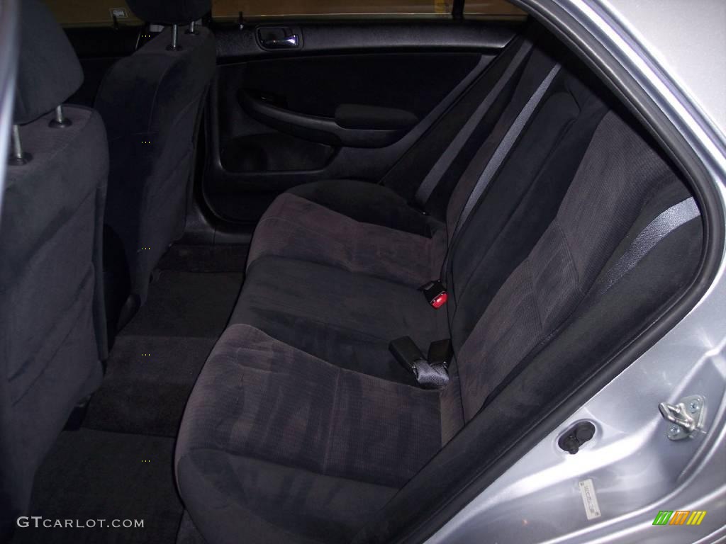2005 Accord LX Sedan - Satin Silver Metallic / Black photo #21