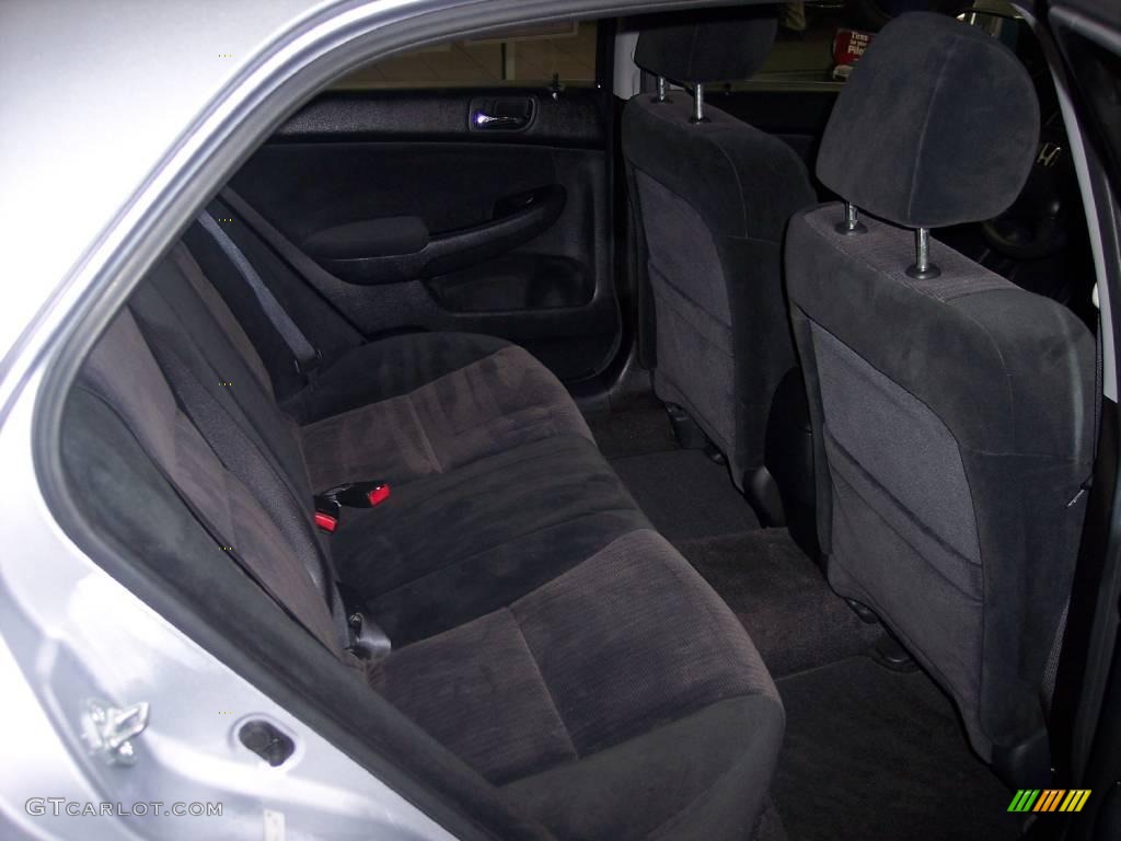 2005 Accord LX Sedan - Satin Silver Metallic / Black photo #22