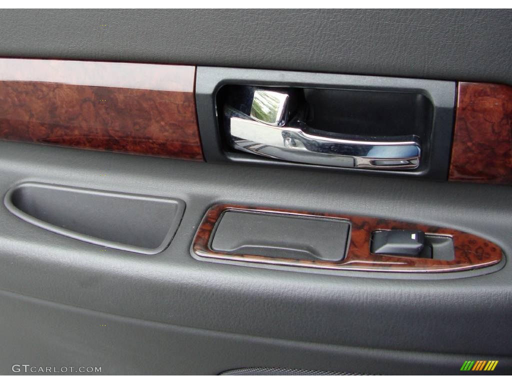 2001 LS V8 - Black / Deep Charcoal photo #21