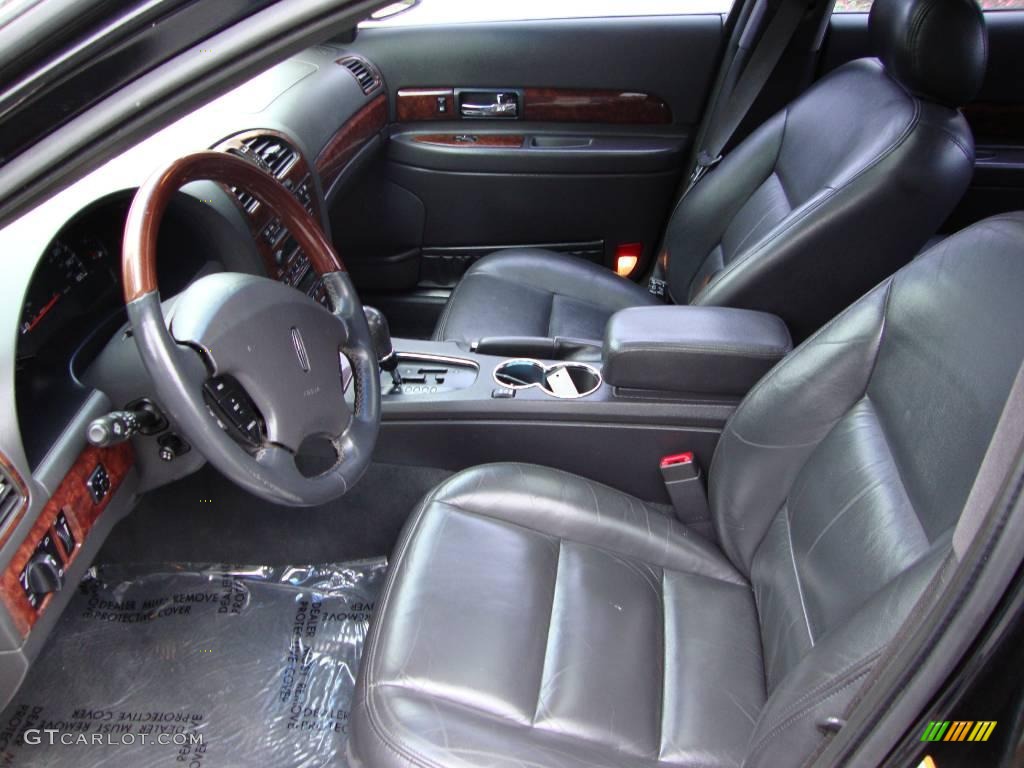 2001 LS V8 - Black / Deep Charcoal photo #29