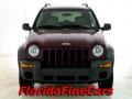 2003 Dark Garnet Red Pearl Jeep Liberty Sport  photo #5