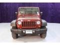 2009 Red Rock Crystal Pearl Jeep Wrangler Unlimited X 4x4  photo #32