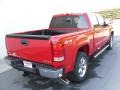 2010 Fire Red GMC Sierra 1500 SLE Crew Cab 4x4  photo #5