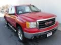 2010 Fire Red GMC Sierra 1500 SLE Crew Cab 4x4  photo #7