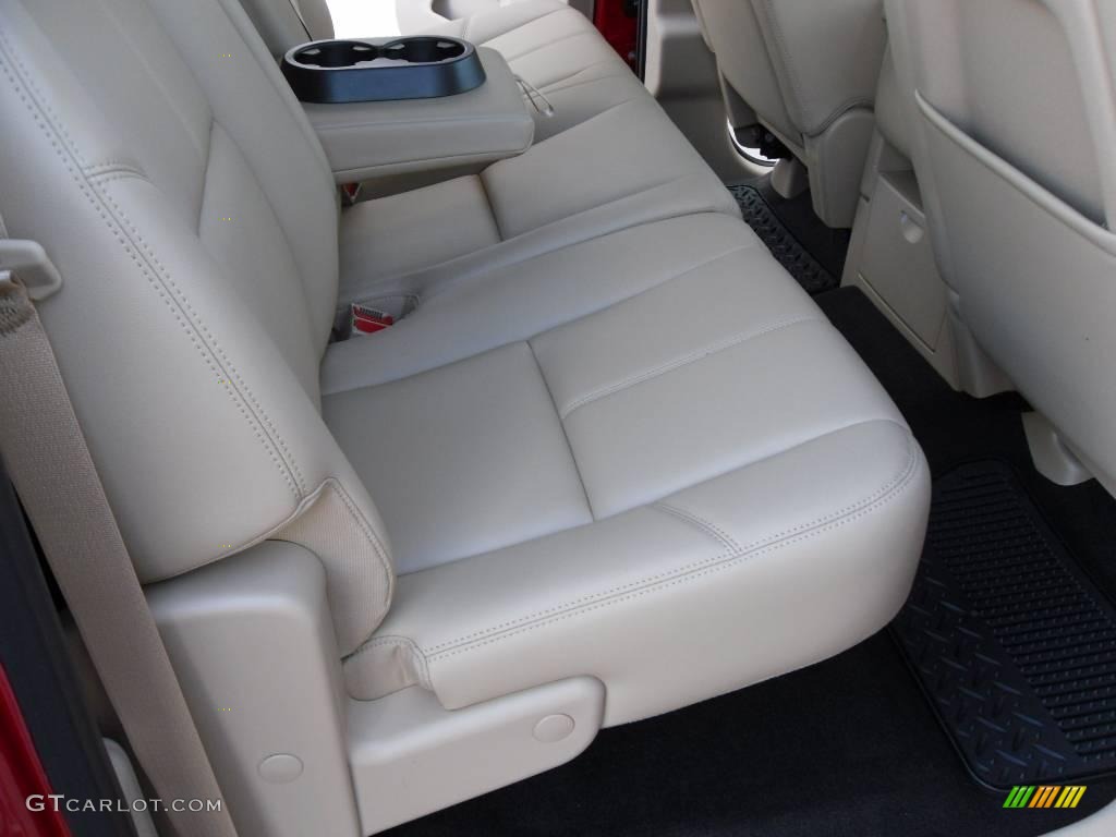 2010 Sierra 1500 SLE Crew Cab 4x4 - Fire Red / Very Dark Cashmere/Light Cashmere photo #16