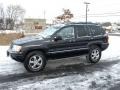 2004 Brillant Black Crystal Pearl Jeep Grand Cherokee Overland 4x4  photo #1