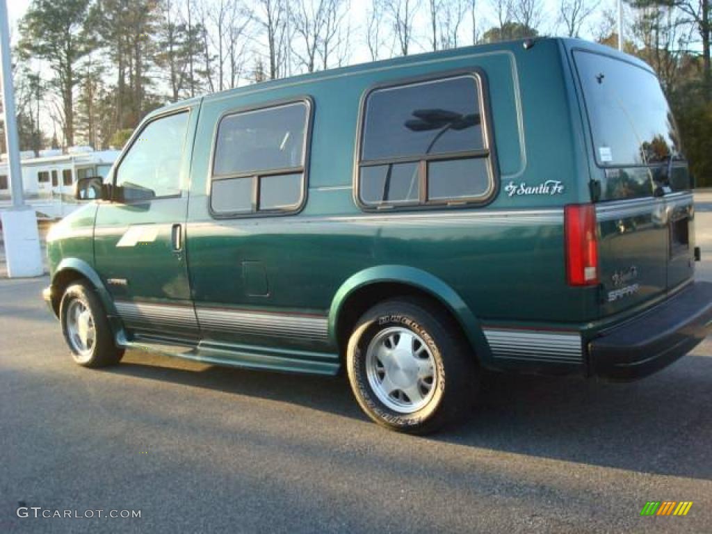 1998 Safari SLE Passenger Van - Forest Green / Medium Grey photo #5