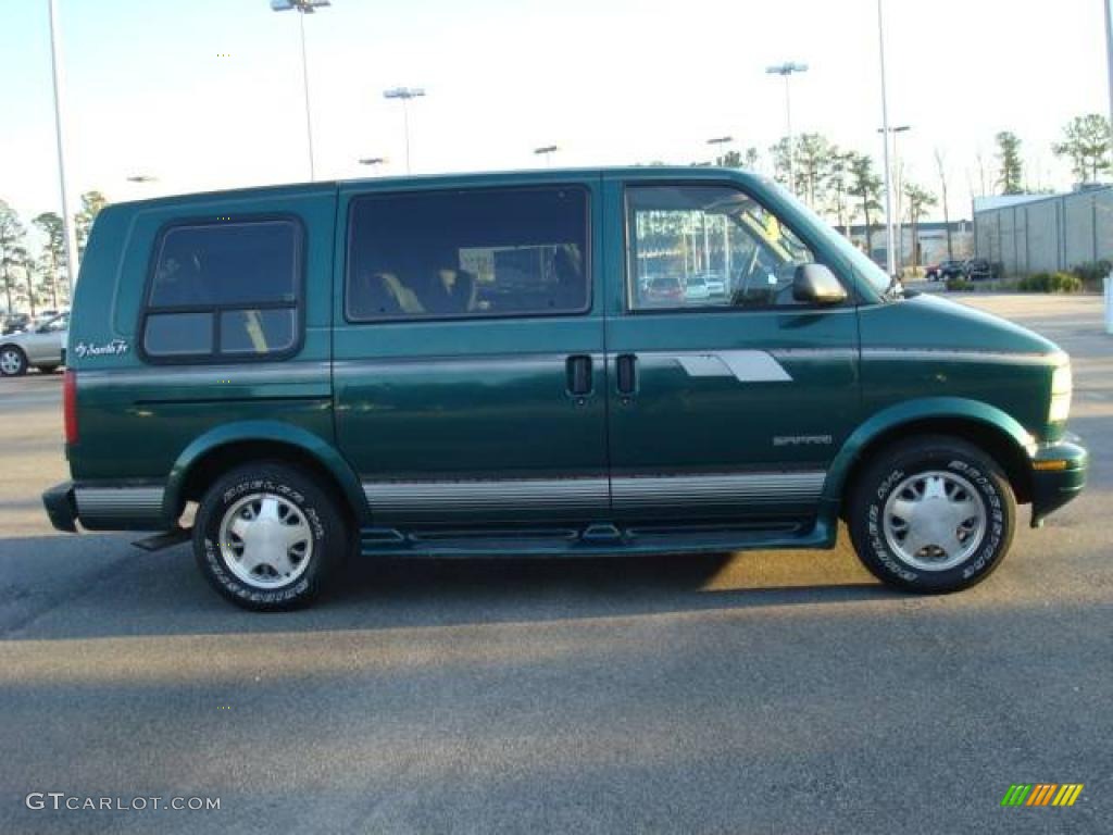 1998 Safari SLE Passenger Van - Forest Green / Medium Grey photo #8