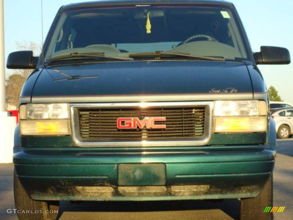 1998 Safari SLE Passenger Van - Forest Green / Medium Grey photo #10