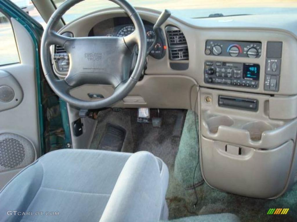 1998 Safari SLE Passenger Van - Forest Green / Medium Grey photo #21