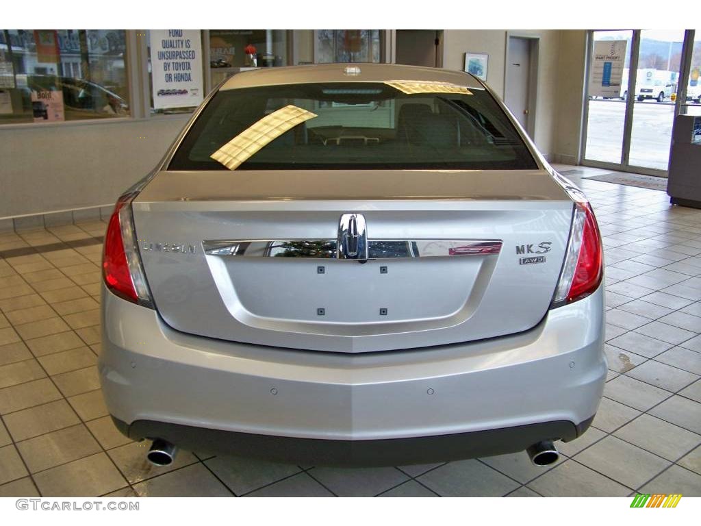 2009 MKS AWD Sedan - Brilliant Silver Metallic / Charcoal Black photo #8