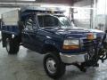 Medium Lapis Blue Metallic - F350 XL Regular Cab 4x4 Chassis Dump Truck Photo No. 3