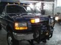 Medium Lapis Blue Metallic - F350 XL Regular Cab 4x4 Chassis Dump Truck Photo No. 34