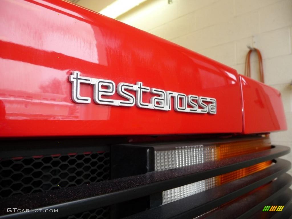 1986 Ferrari Testarossa Standard Testarossa Model Marks and Logos Photo #24019242