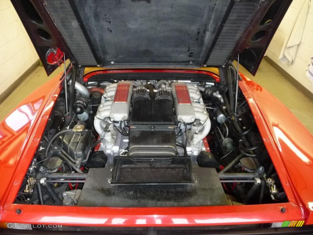 1986 Ferrari Testarossa Standard Testarossa Model 4.9 Liter DOHC 48-Valve Flat 12 Cylinder Engine Photo #24019262