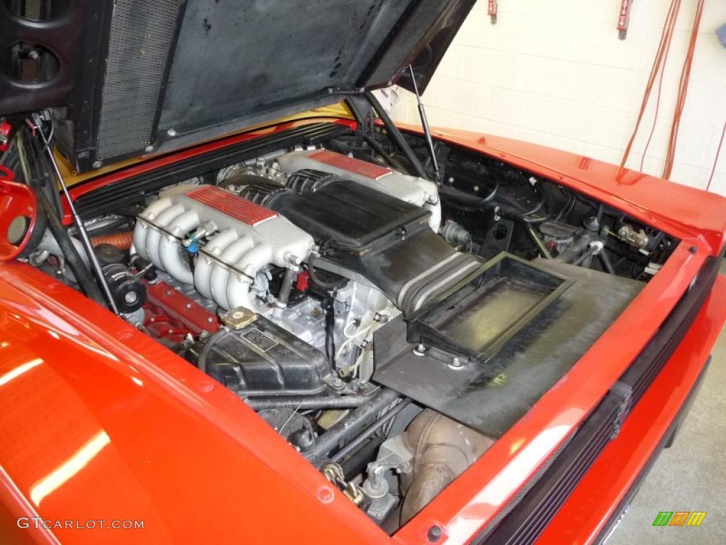 1986 Ferrari Testarossa Standard Testarossa Model 4.9 Liter DOHC 48-Valve Flat 12 Cylinder Engine Photo #24019270