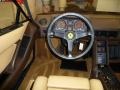 Tan 1986 Ferrari Testarossa Standard Testarossa Model Dashboard