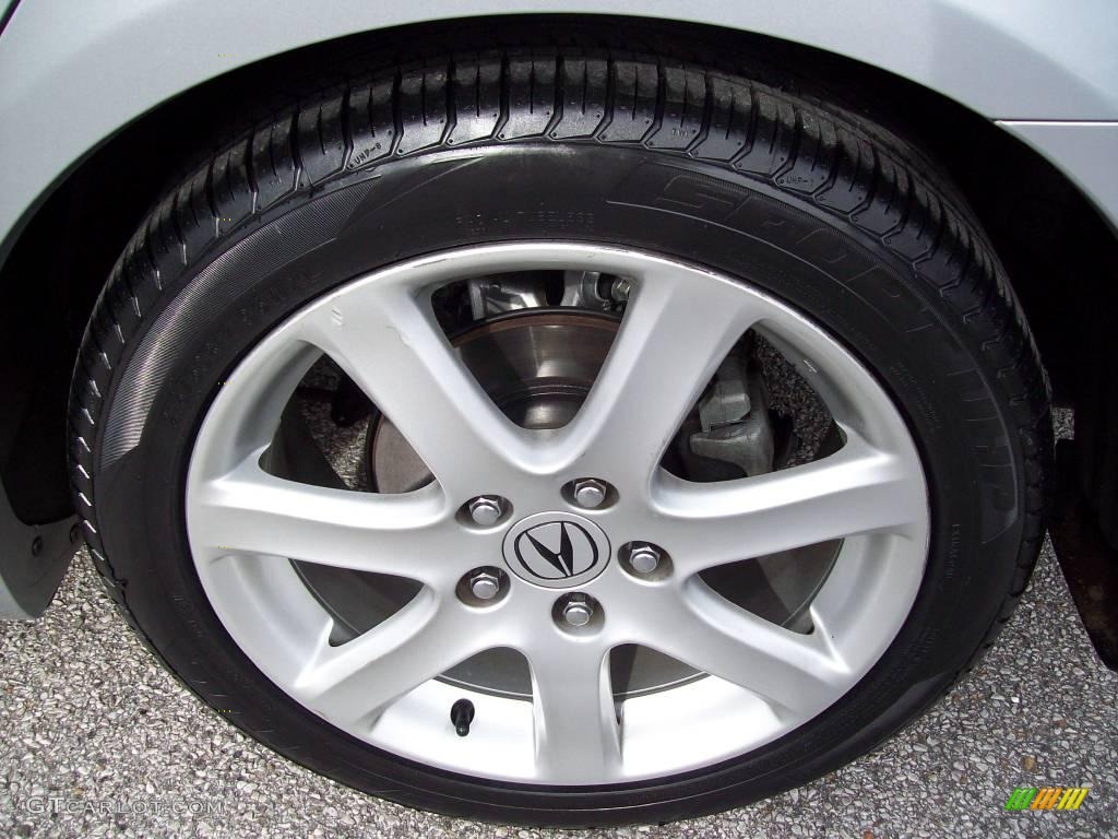 2005 TSX Sedan - Satin Silver Metallic / Ebony photo #10