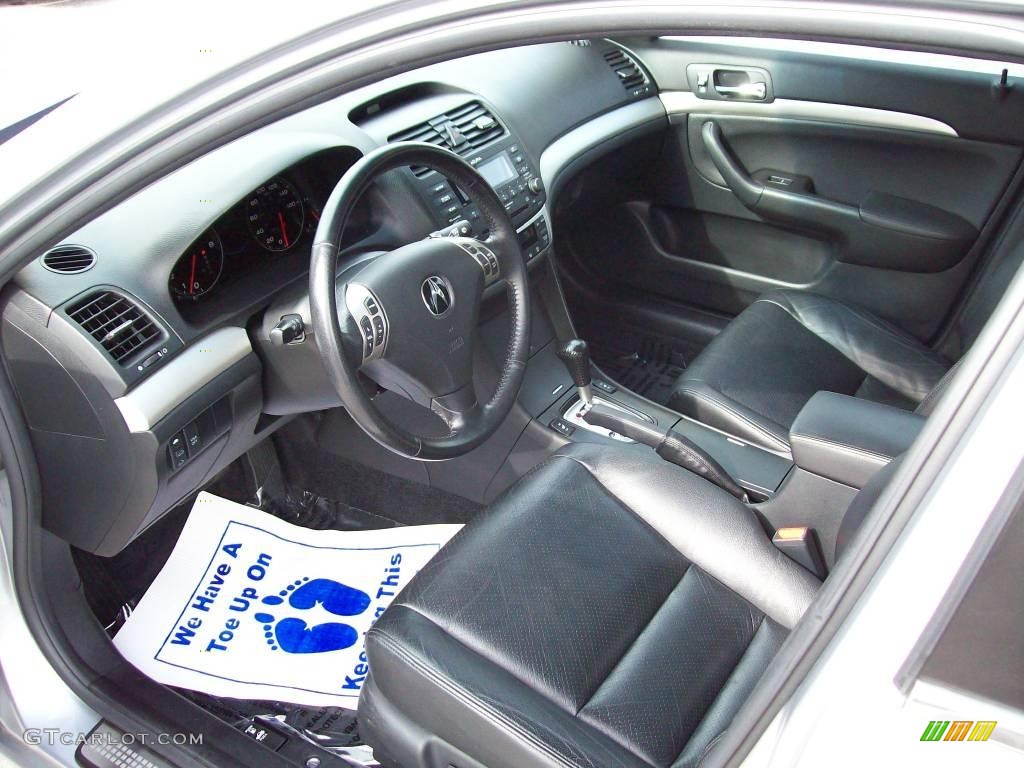 2005 TSX Sedan - Satin Silver Metallic / Ebony photo #12