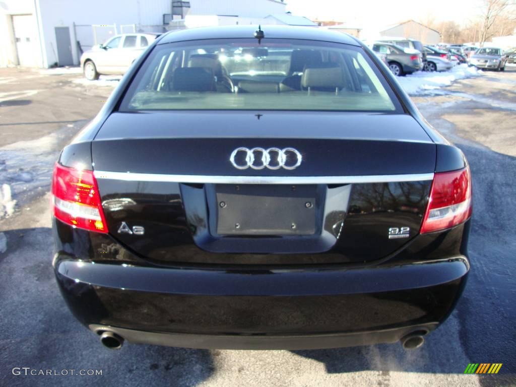 2007 A6 3.2 quattro Sedan - Brilliant Black / Ebony photo #8