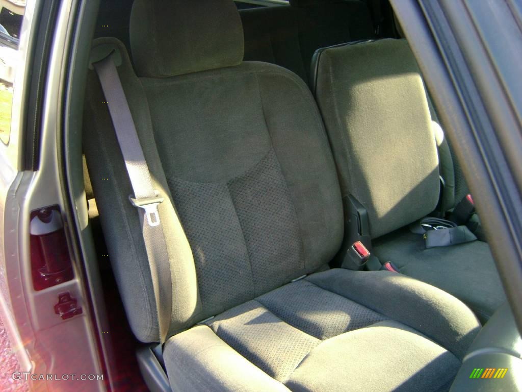 2003 Silverado 1500 LS Extended Cab 4x4 - Light Pewter Metallic / Dark Charcoal photo #14