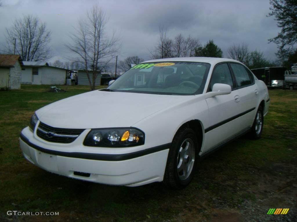 2004 Impala  - White / Neutral Beige photo #1
