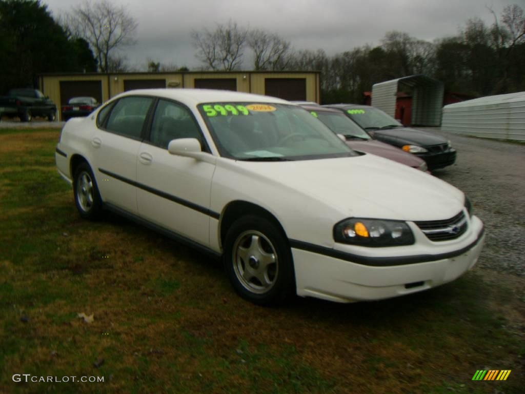 2004 Impala  - White / Neutral Beige photo #2