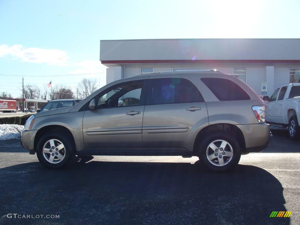 2006 Equinox LT AWD - Sandstone Metallic / Light Cashmere photo #8