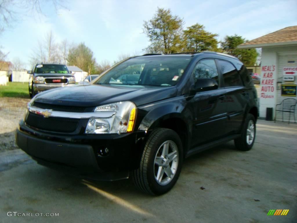 2006 Equinox LT AWD - Black Amethyst Metallic / Light Gray photo #1