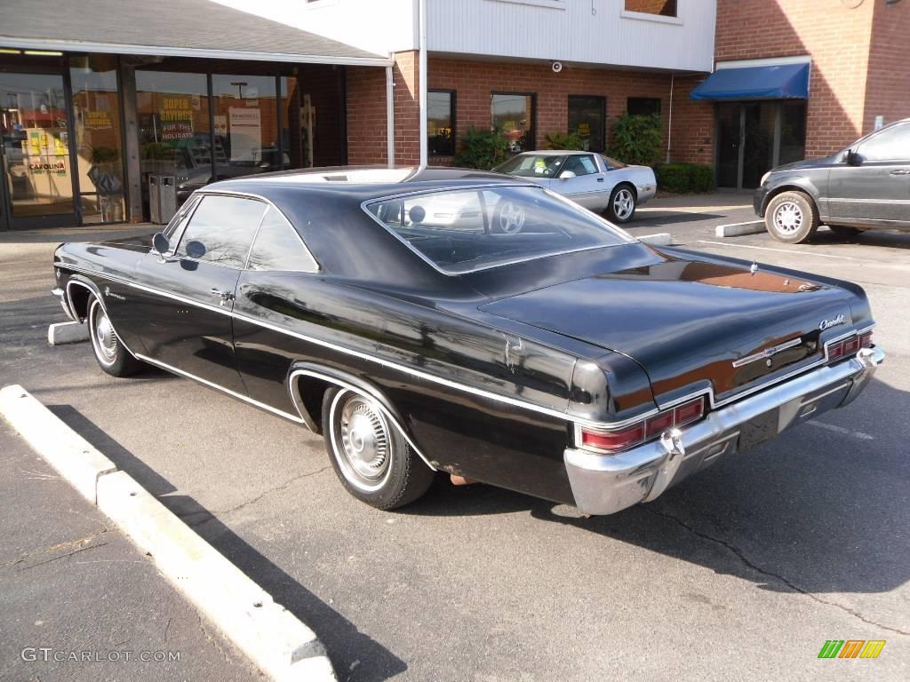 1966 Impala 2 Door Hardtop - Black / Black photo #2