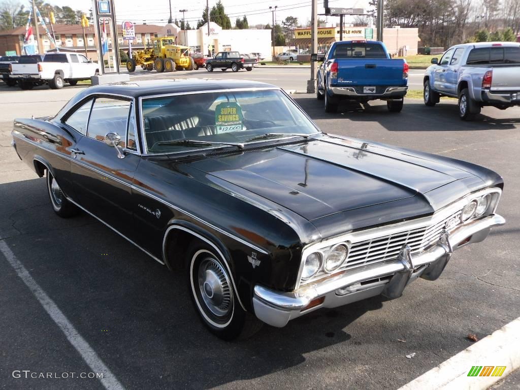 1966 Impala 2 Door Hardtop - Black / Black photo #5