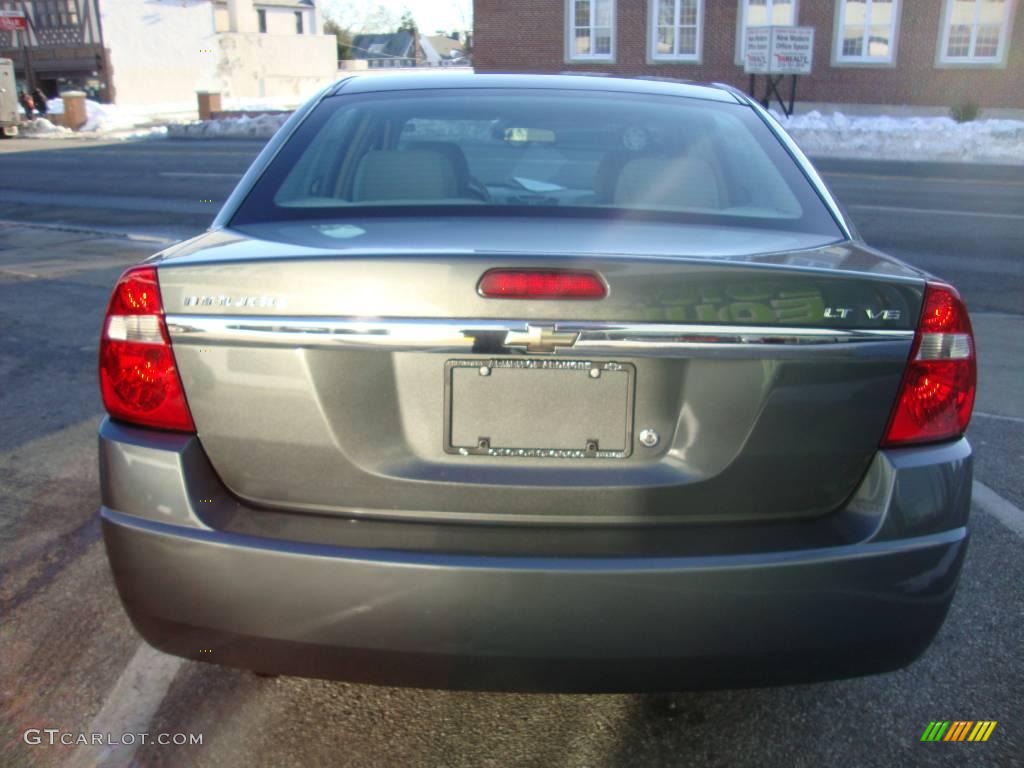 2006 Malibu LT V6 Sedan - Medium Gray Metallic / Titanium Gray photo #8