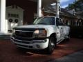 Summit White - Sierra 3500 SLT Extended Cab 4x4 Dually Photo No. 1