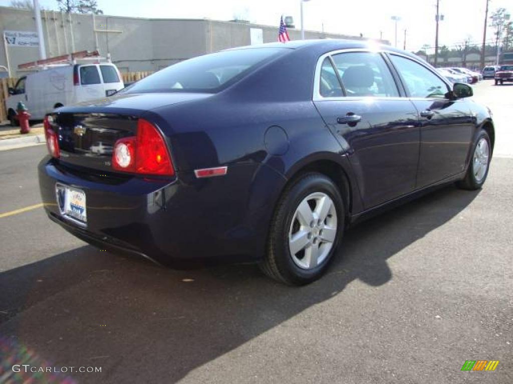 2008 Malibu LS Sedan - Imperial Blue Metallic / Cocoa/Cashmere Beige photo #5