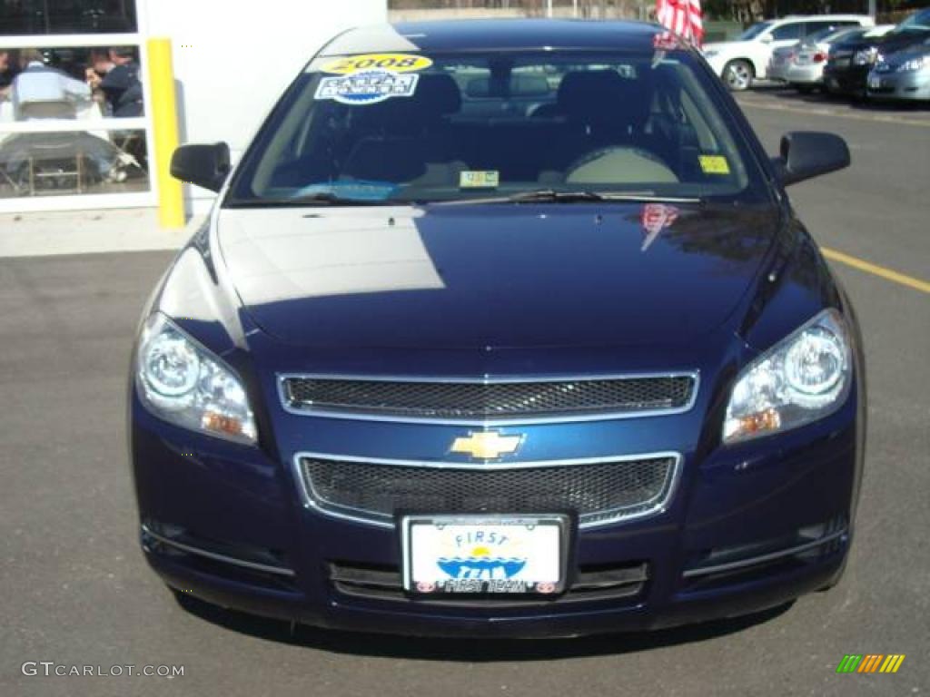 2008 Malibu LS Sedan - Imperial Blue Metallic / Cocoa/Cashmere Beige photo #8