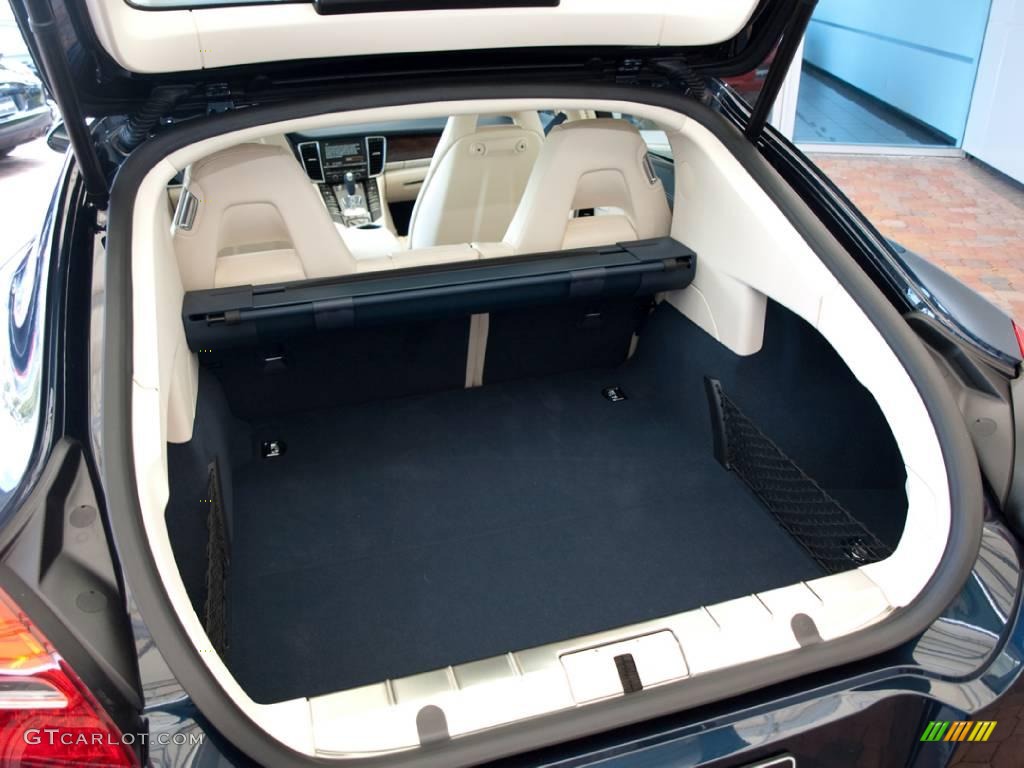 2010 Panamera S - Dark Blue Metallic / Yachting Blue/Cream photo #19