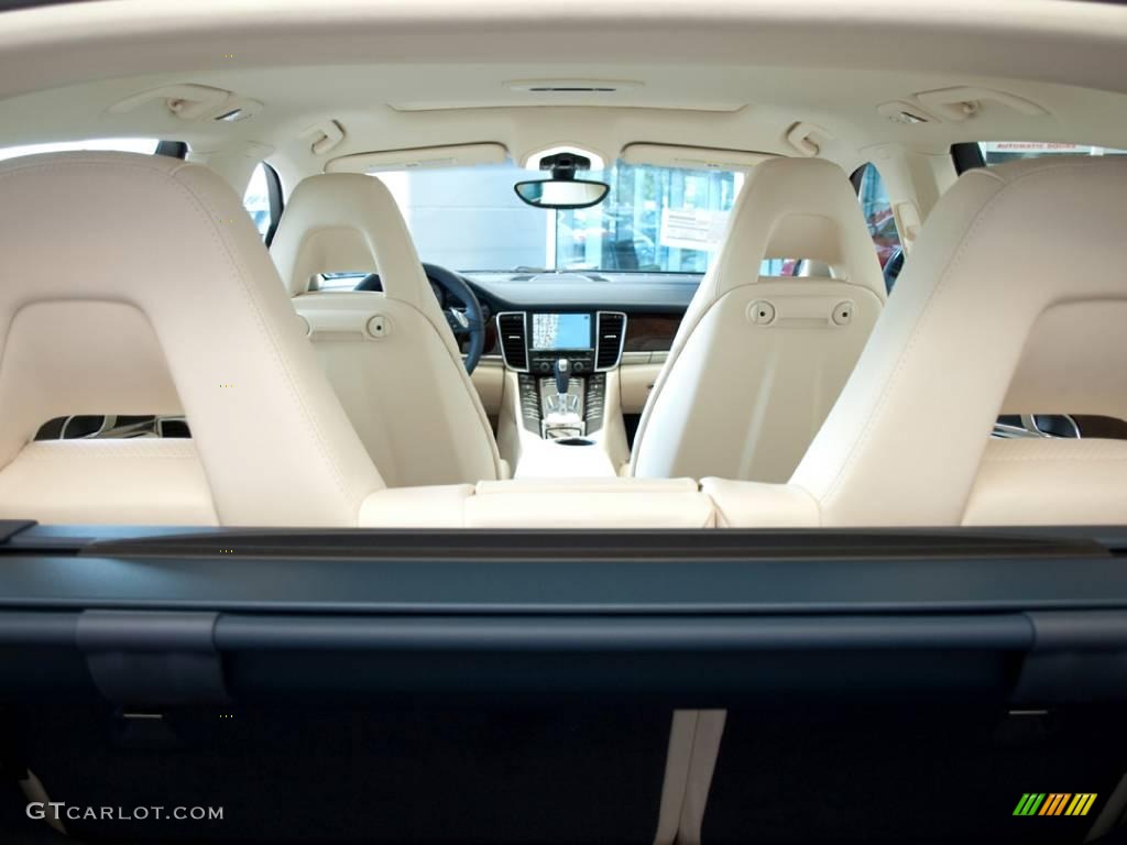 2010 Panamera S - Dark Blue Metallic / Yachting Blue/Cream photo #20