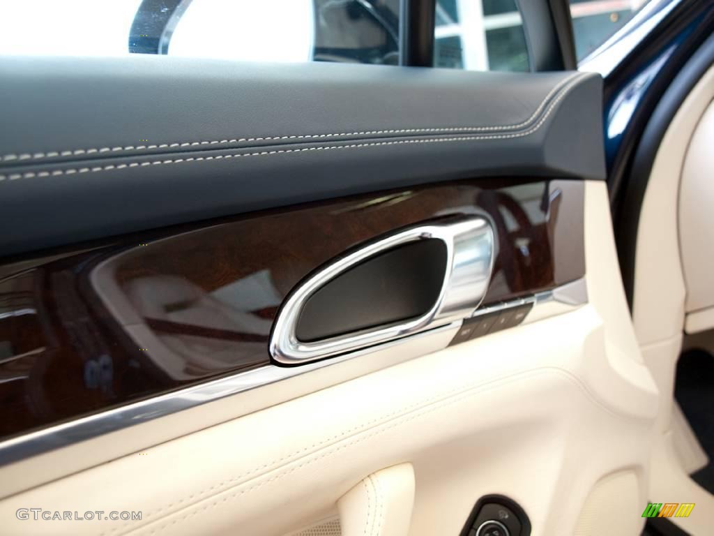 2010 Panamera S - Dark Blue Metallic / Yachting Blue/Cream photo #21