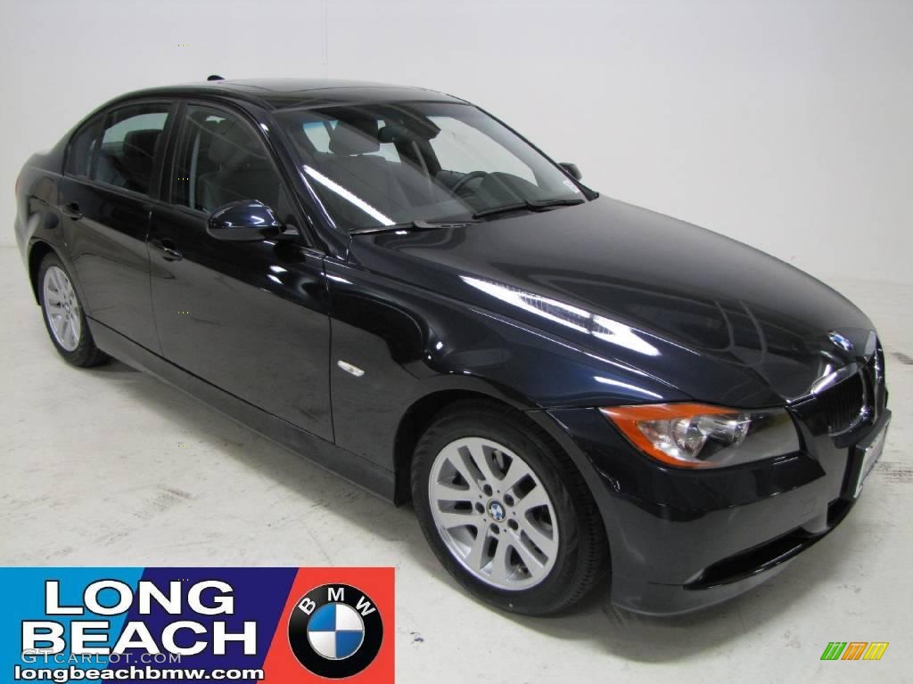 2007 3 Series 328i Sedan - Monaco Blue Metallic / Grey photo #1