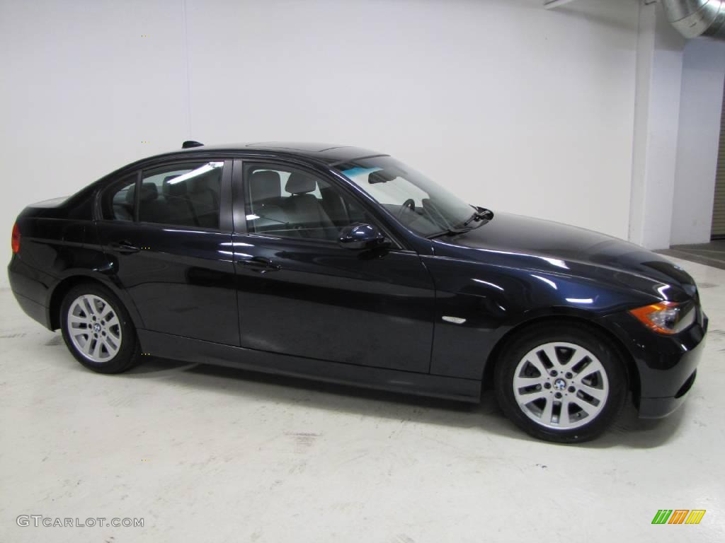 2007 3 Series 328i Sedan - Monaco Blue Metallic / Grey photo #2