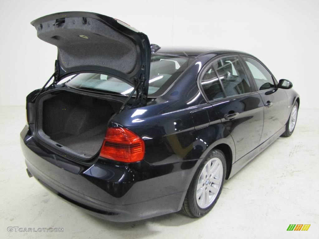 2007 3 Series 328i Sedan - Monaco Blue Metallic / Grey photo #9