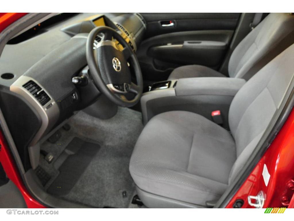 2006 Prius Hybrid - Barcelona Red Metallic / Gray photo #12
