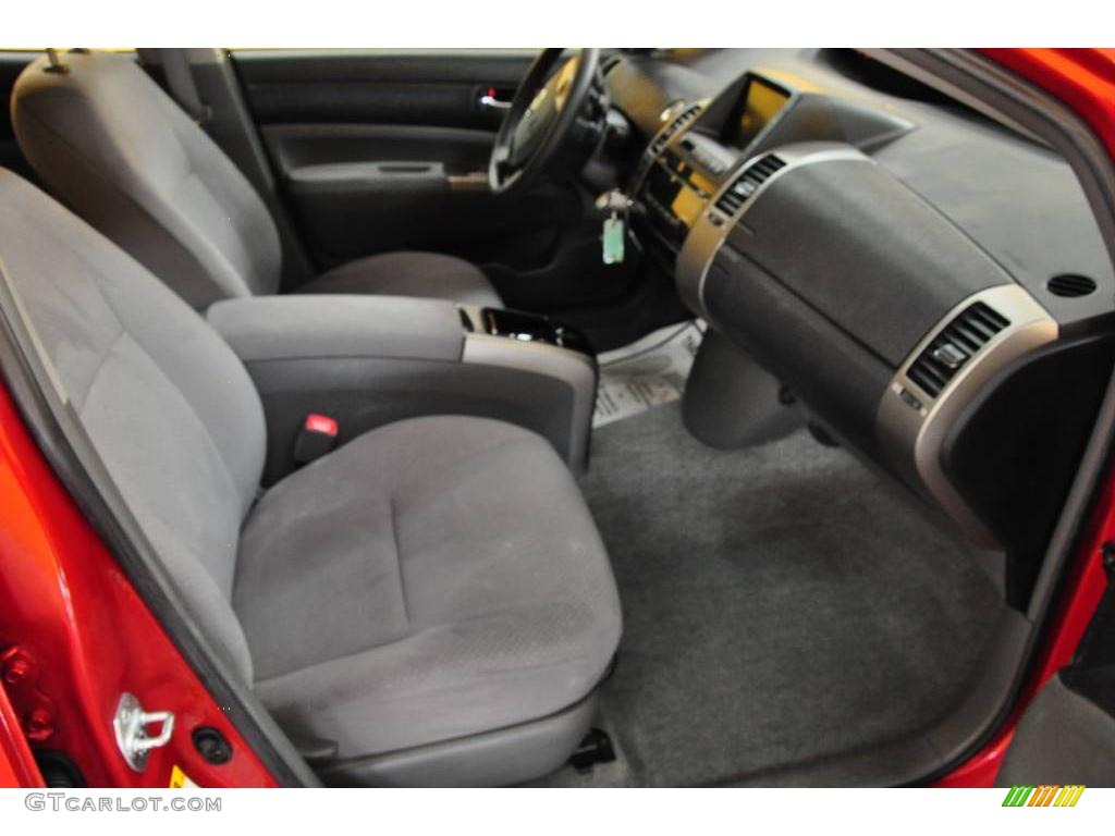 2006 Prius Hybrid - Barcelona Red Metallic / Gray photo #16