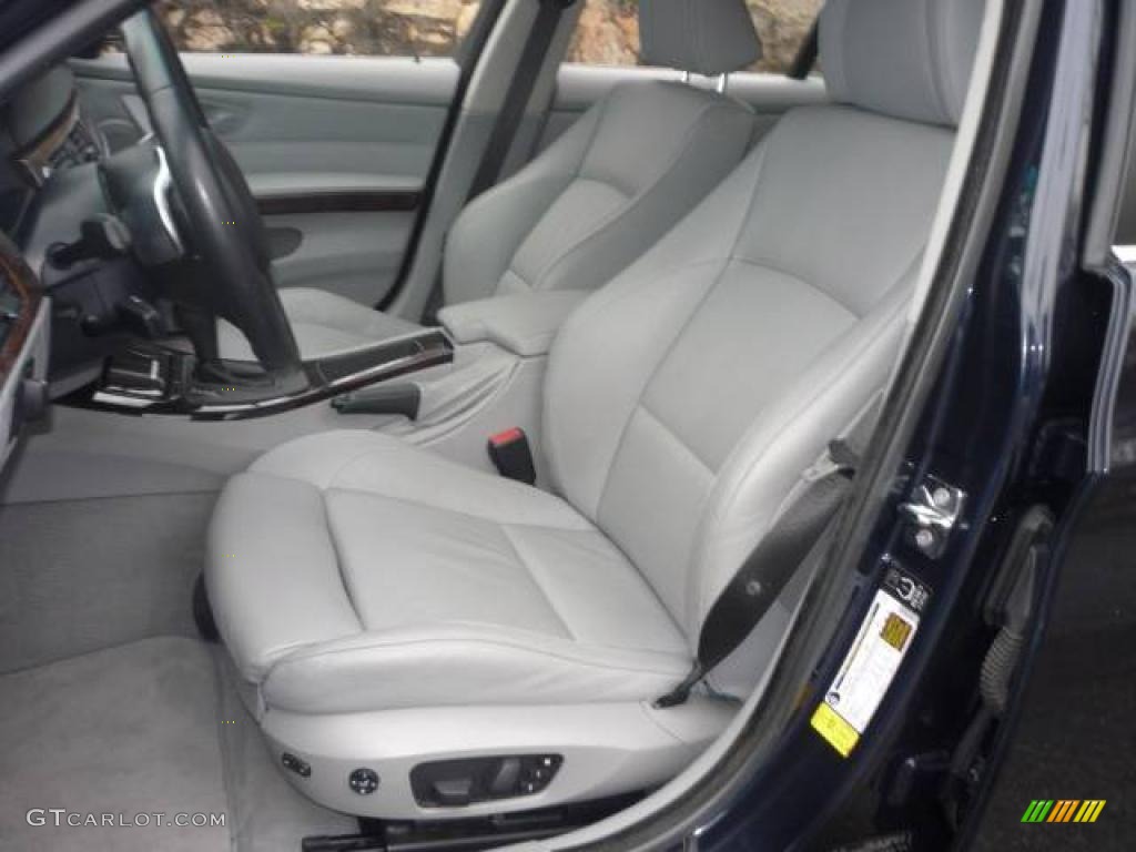 2007 3 Series 335i Sedan - Monaco Blue Metallic / Grey photo #3