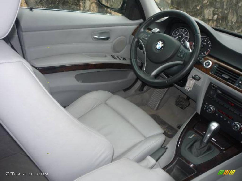 2007 3 Series 335i Sedan - Monaco Blue Metallic / Grey photo #21