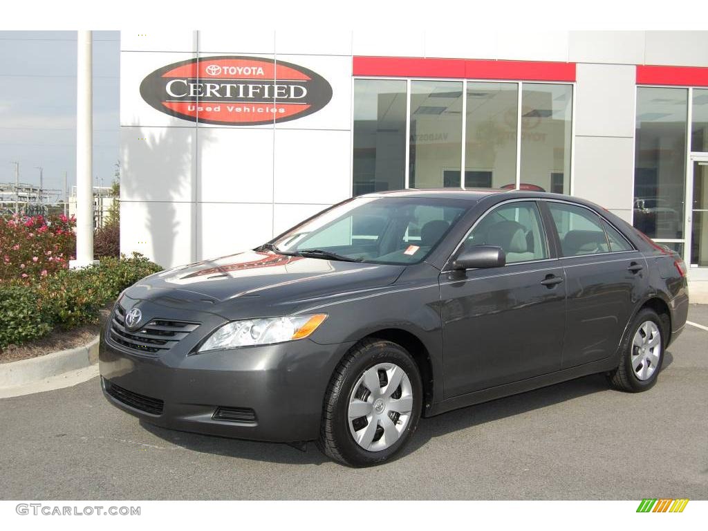 2007 Camry LE V6 - Magnetic Gray Metallic / Ash photo #1