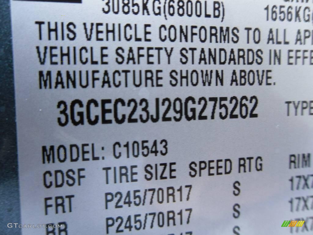 2009 Silverado 1500 LT Crew Cab - Blue Granite Metallic / Ebony photo #11