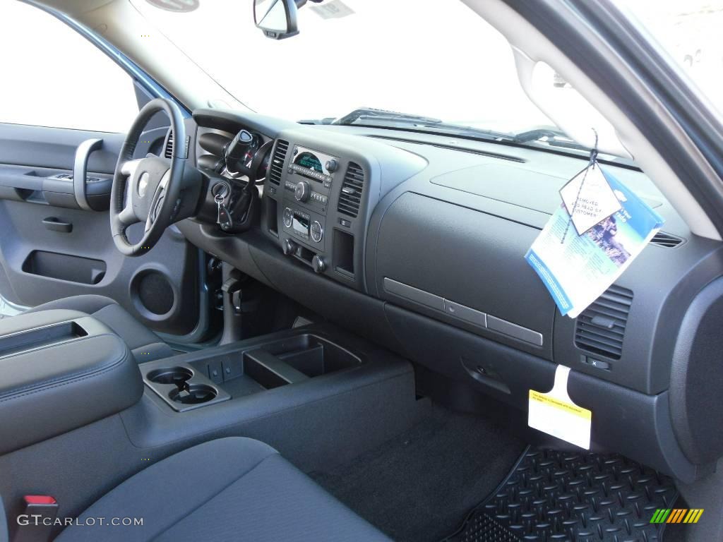 2009 Silverado 1500 LT Crew Cab - Blue Granite Metallic / Ebony photo #18