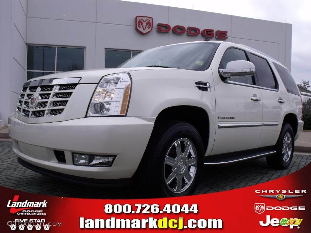 White Diamond Cadillac Escalade